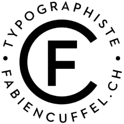 Fabien Cuffel, Typographiste Logo